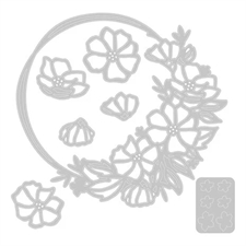 Sizzix Thinlits - Floral Round